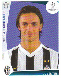 Nicola Legrottaglie Juventus FC samolepka UEFA Champions League 2009/10 #27